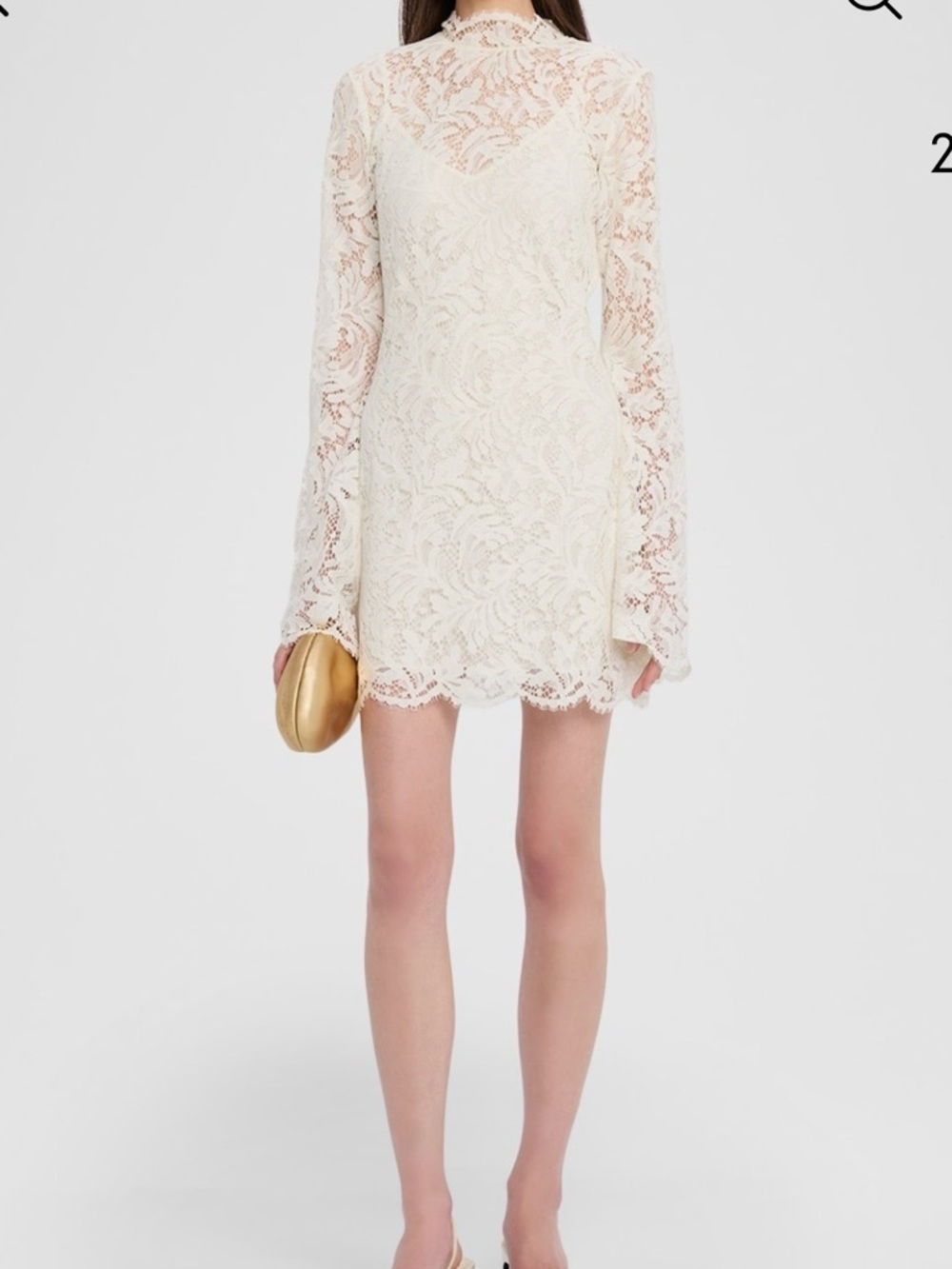 A.L.C Eden lace dress. Ecru. Gorgeous dress. Size 10.